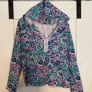 Lilly Pulitzer Popover with Hood